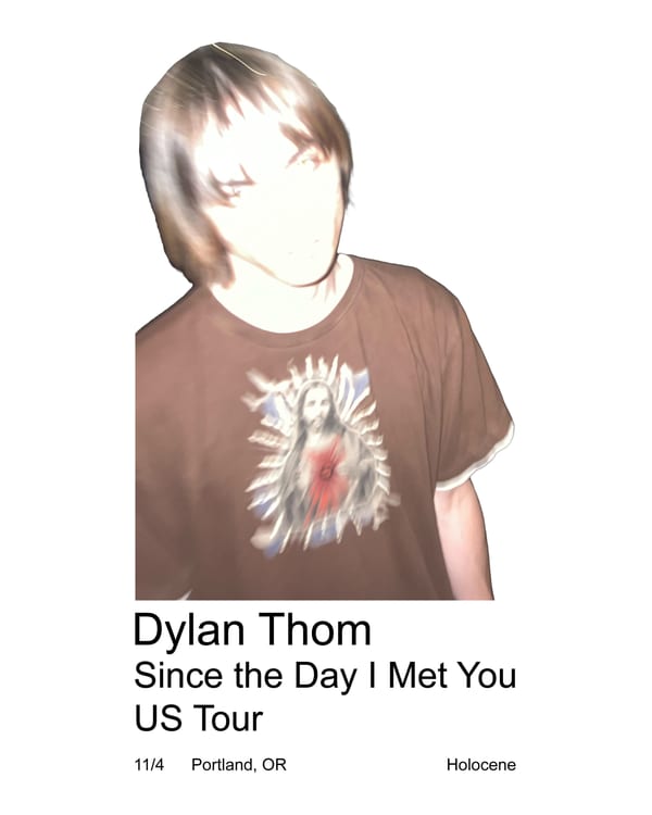 Holocene on Instagram: Announcing @dylanthom on Nov 4 at Holocene!
