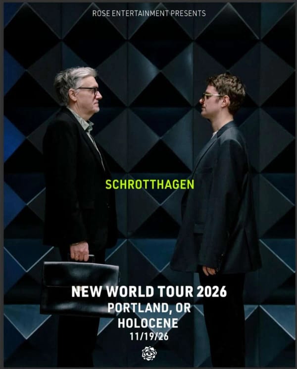Show Poster at Holocene, Portland