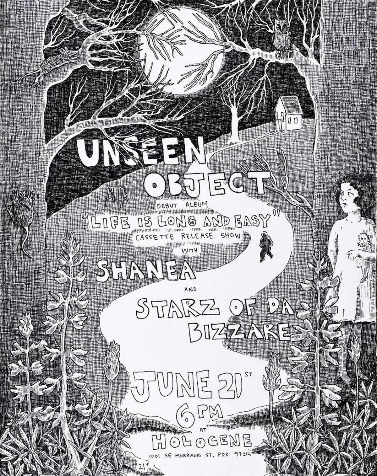 Unseen Object (Release show!) w/Shanea, Starz Of Da Bizzare - 21+
