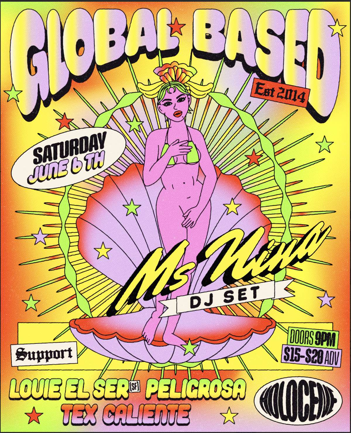 GLOBAL BASED PRESENTS: MS NINA (DJ SET) ⋆ 21+ | Holocene