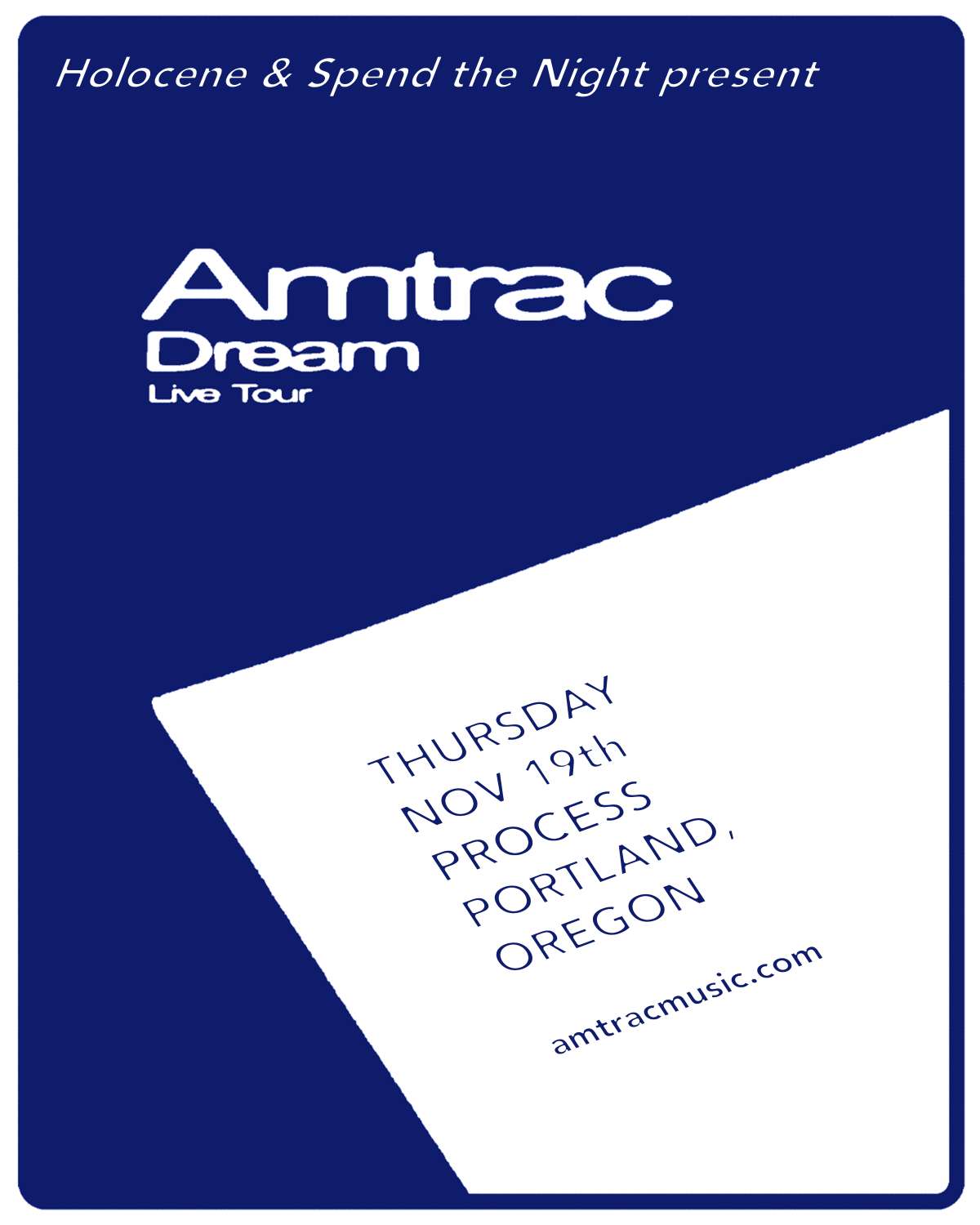 Amtrac @ PROCESS – 21+
