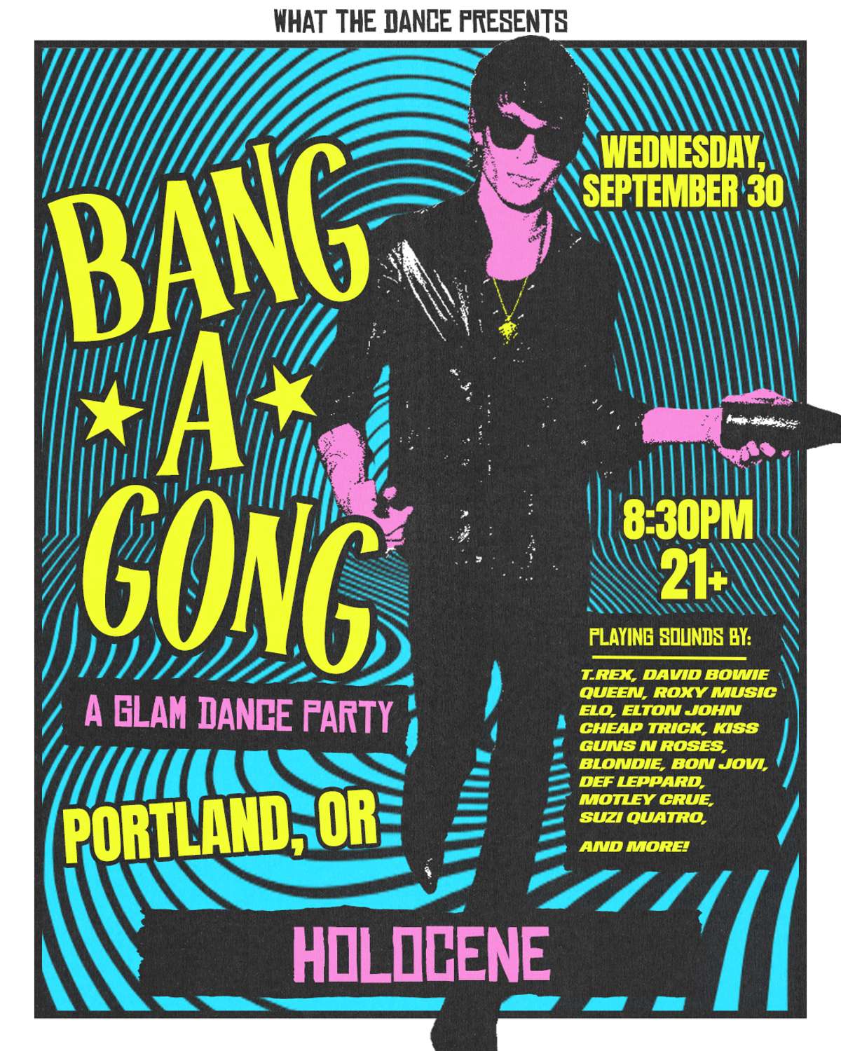BANG A GONG: A GLAM DANCE PARTY