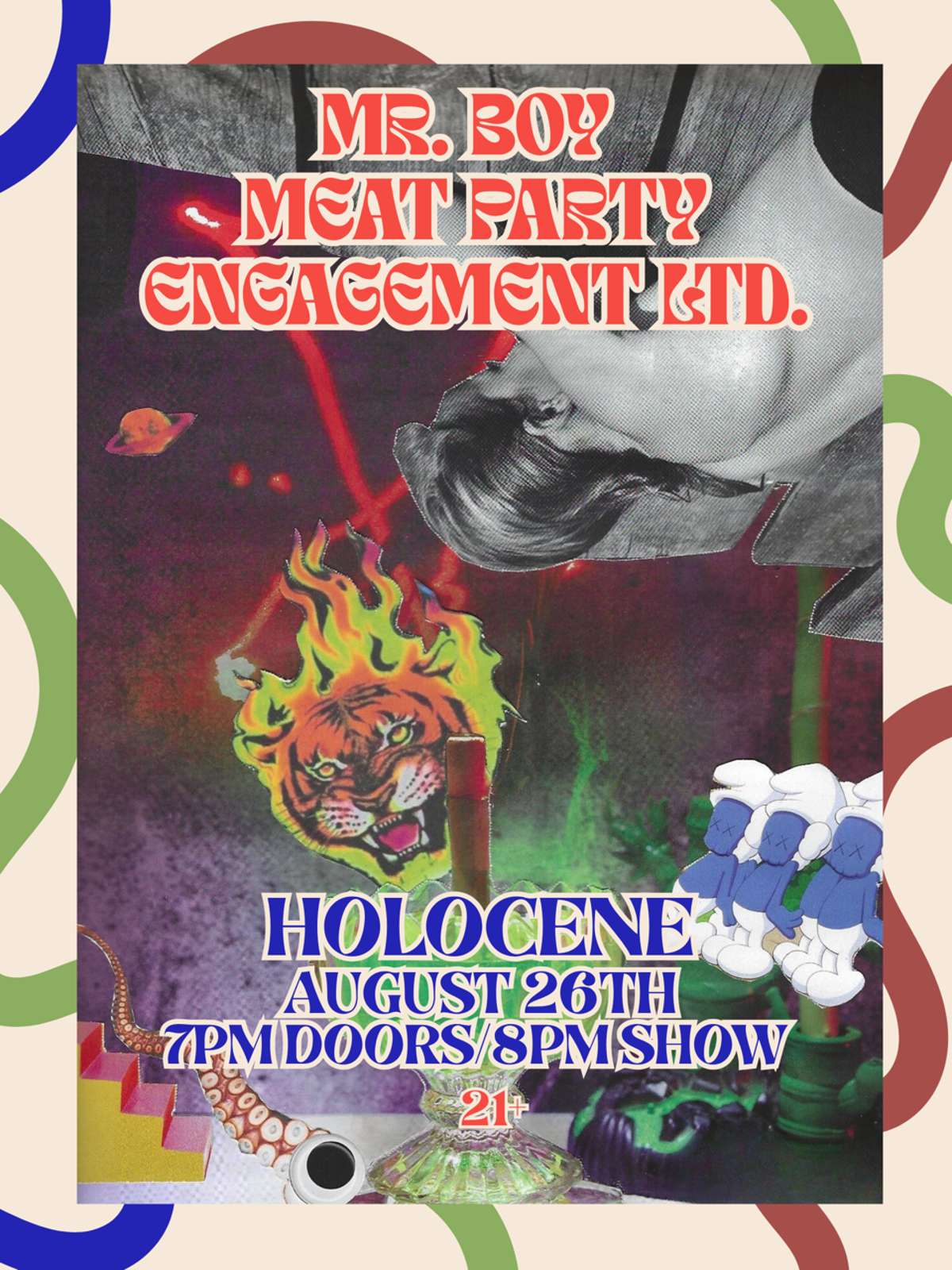 Mr. Boy / Meat Party / Engagement Ltd. – 21+