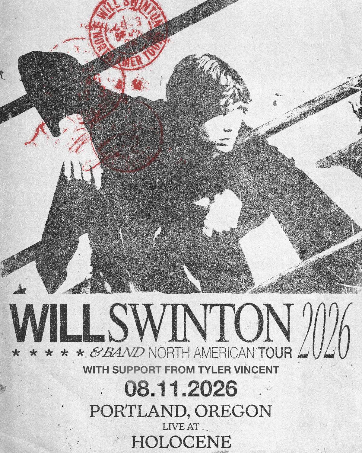 Will Swinton – Will Swinton Live w/Tyler Vincent – All Ages