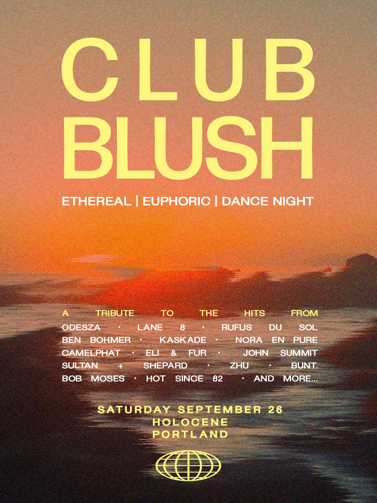 Club Blush: An Ethereal & Euphoric Dance Night – 21+