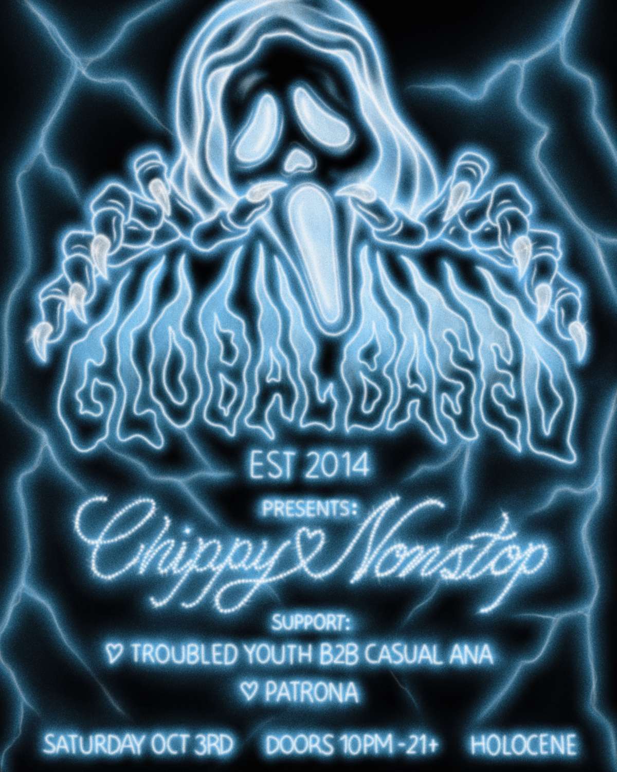 Global Based presents: CHIPPY NONSTOP – 21+