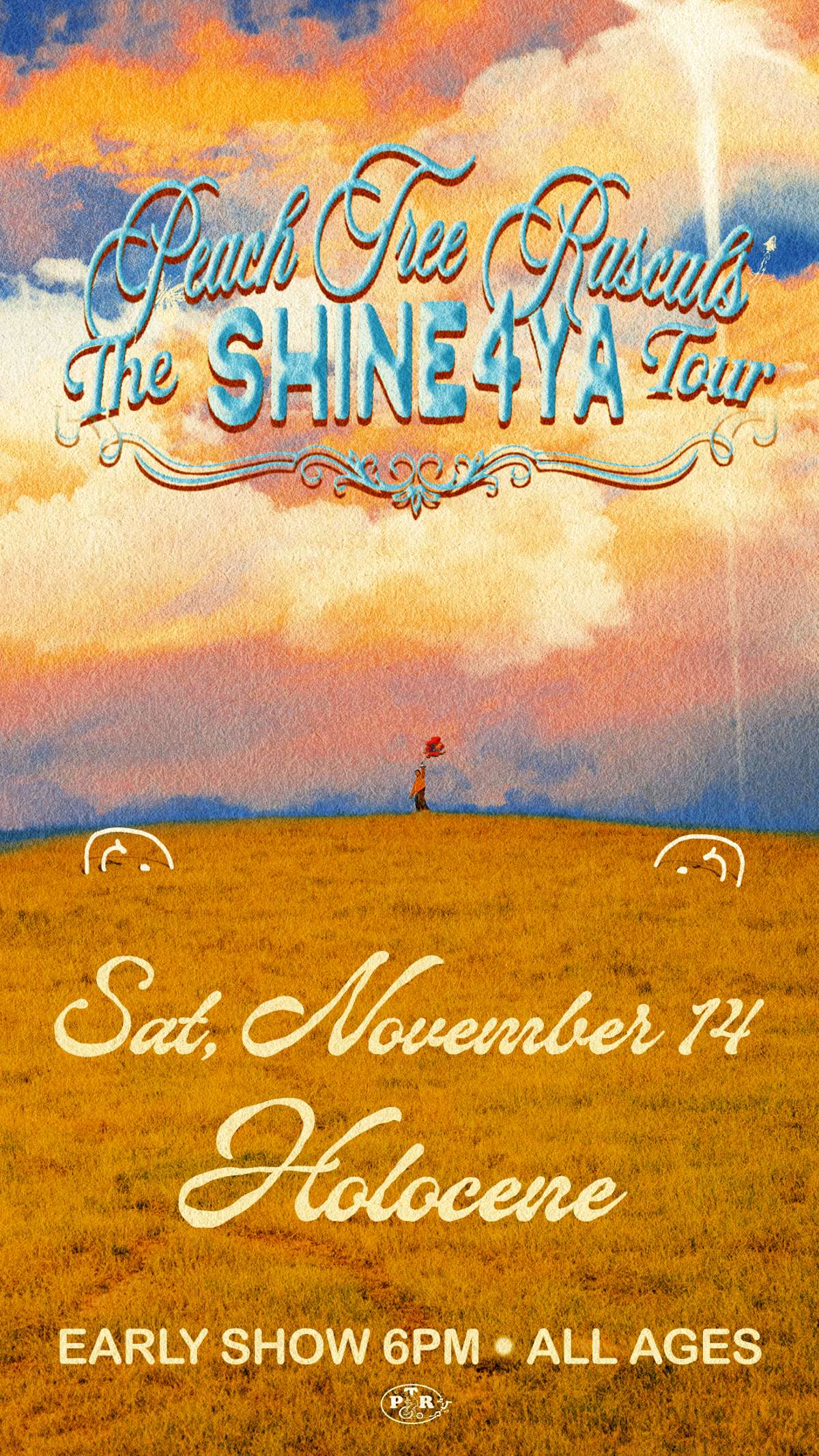 Peach Tree Rascals: The Shine4ya Tour – EARLY SHOW! – All Ages