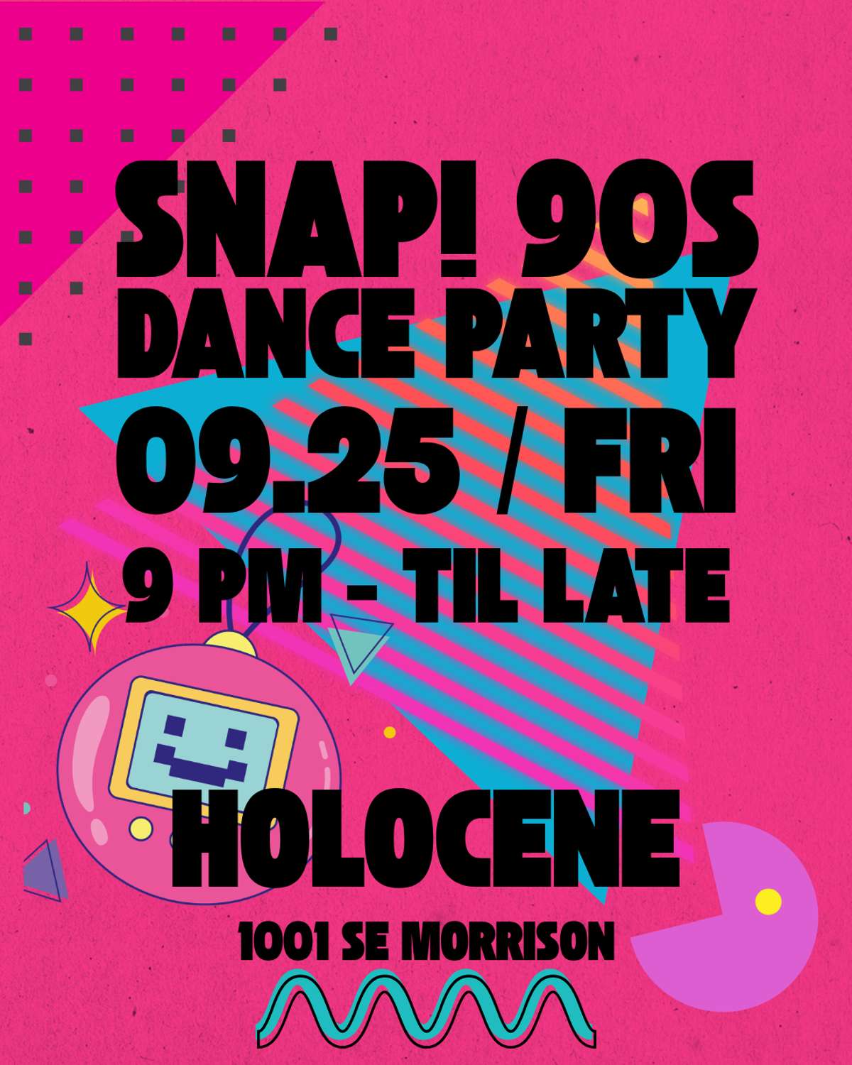 SNAP! ’90s Dance Party! – 21+