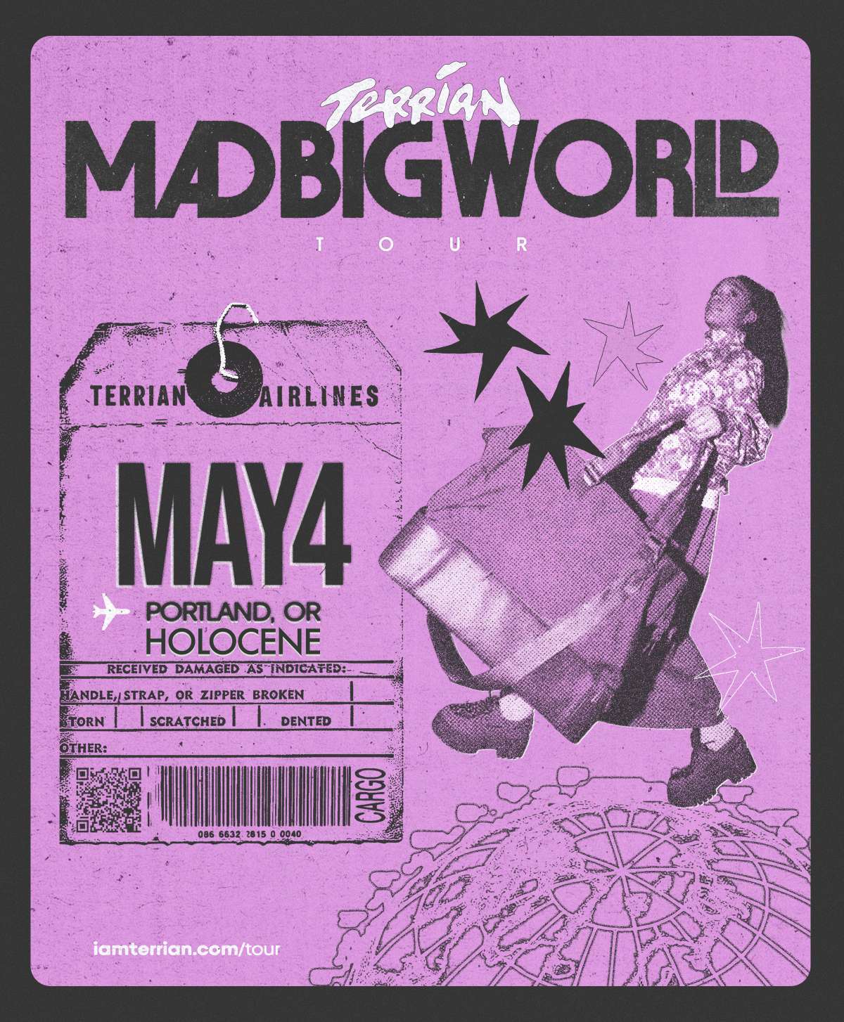 Terrian: Mad Big World Tour – All Ages!